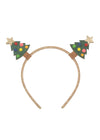 Velvet Christmas Tree Headband