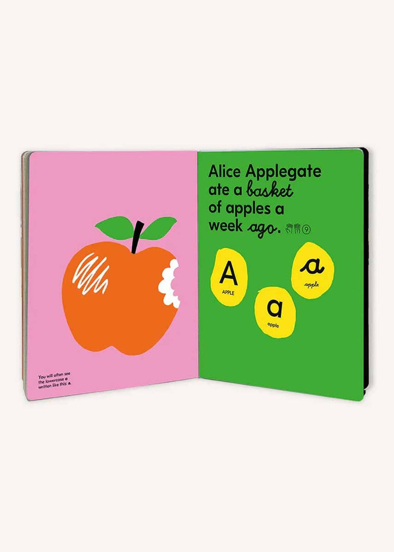 Alice Ate An Apple Book