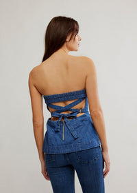 Lora Denim Tube - Canter Wash