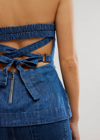 Lora Denim Tube - Canter Wash