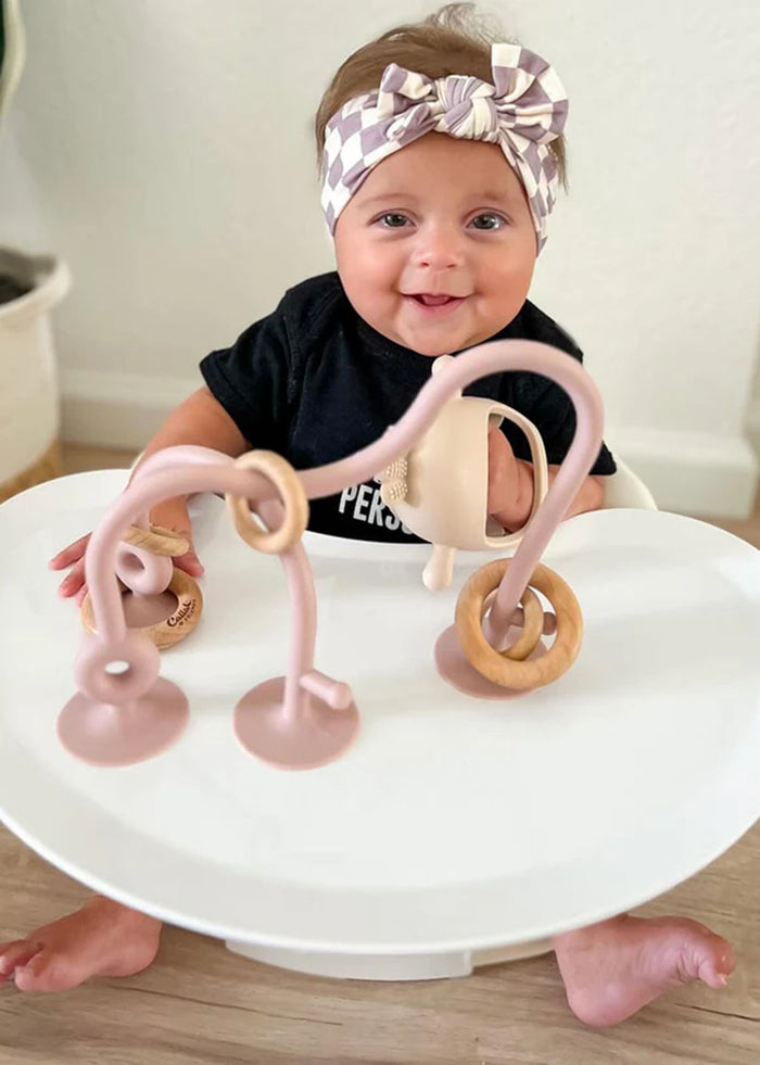 On-the-Go Suction Table Toy - Petal Pink