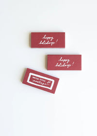 Happy Holidays Matchbox