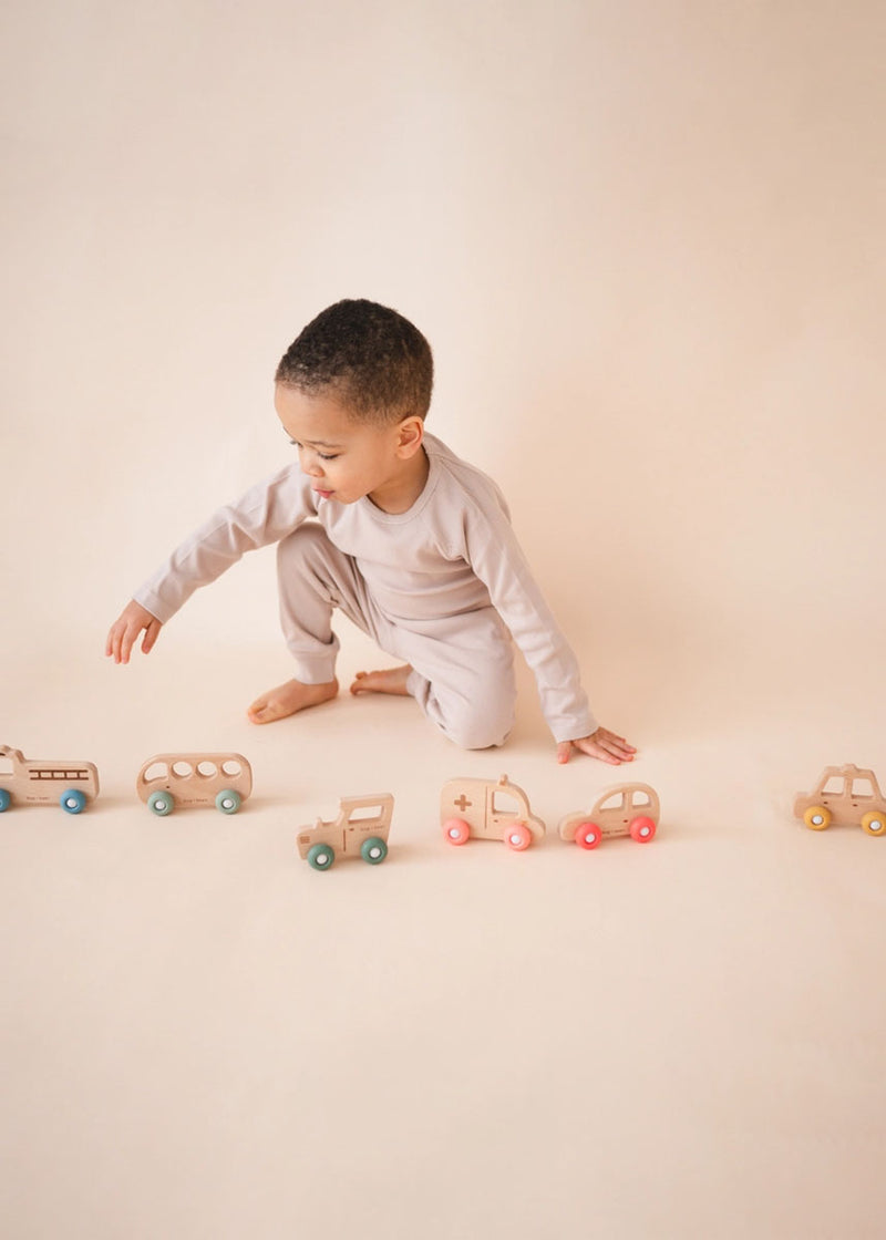 Wooden Toy Tractor