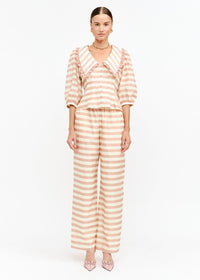 Frankie Striped Top - Pink Multi