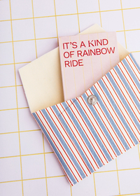 Blue Stripes Wallet