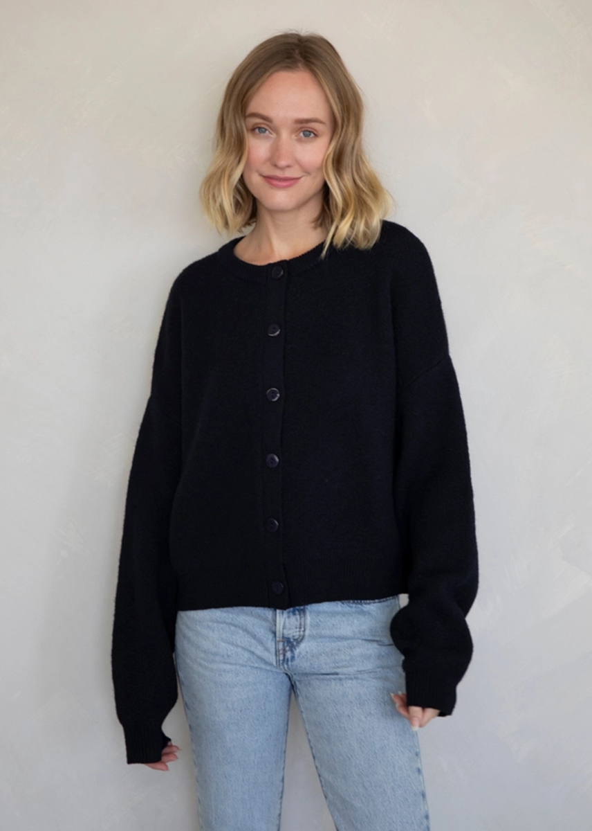 Alyssa Cardigan - Navy