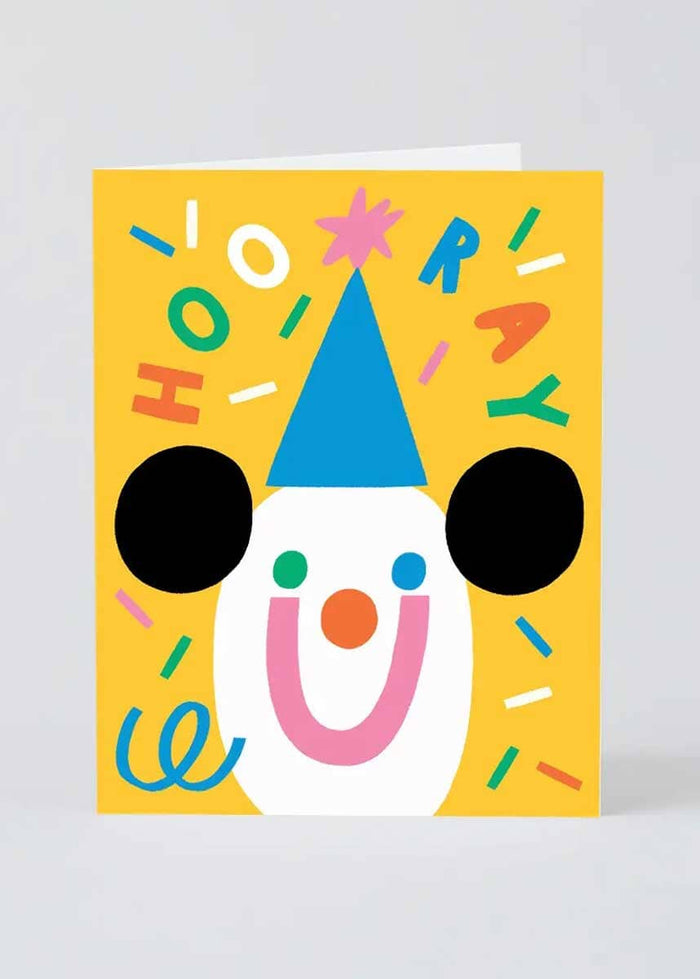 Hooray Confetti Card