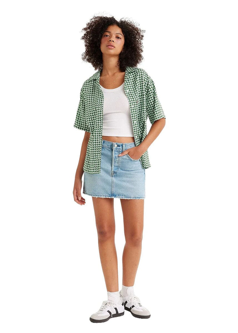 Icon Jean Skirt - Front And Center