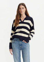 Eve Sweater - Gem Stripe Nightwatch