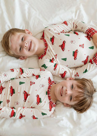 Red Holly Jolly Cruisers Two Piece Set