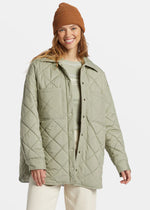 Transport Snap Front Shacket - Seagrass