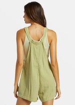 Beach Crush Romper - Avocado