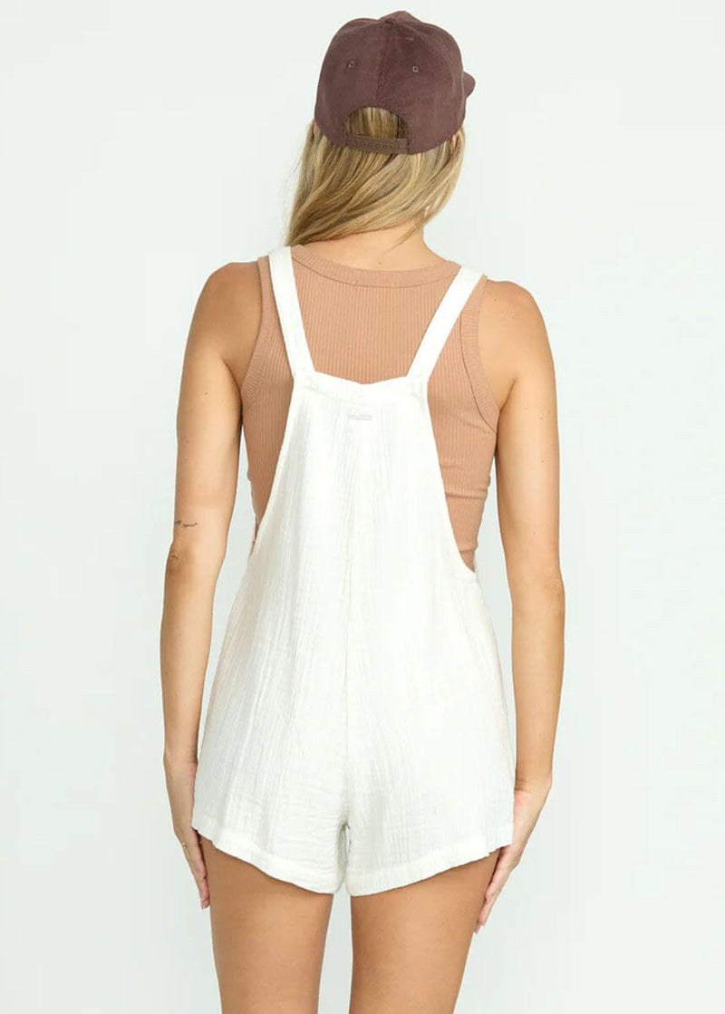 Beach Crush Romper - Salt Crystal