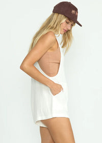 Beach Crush Romper - Salt Crystal