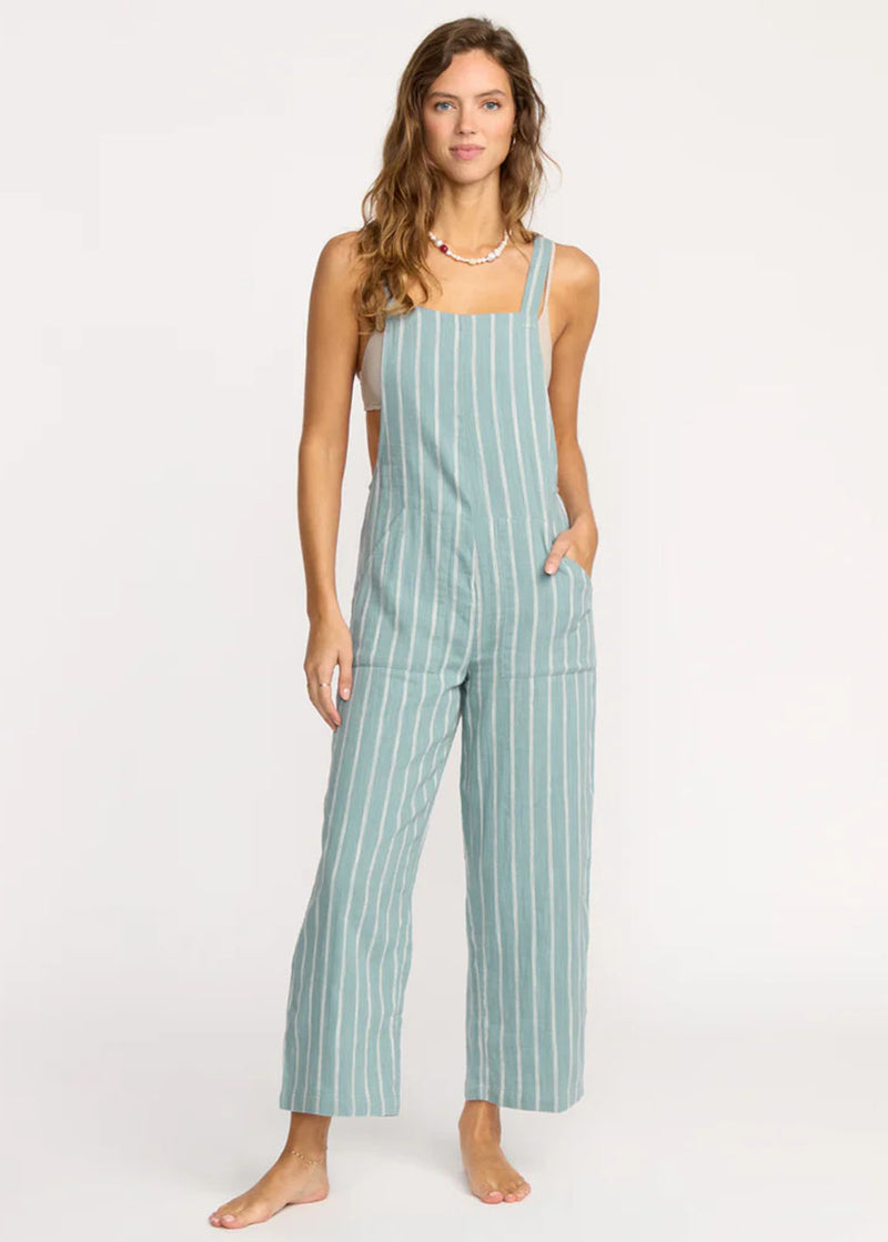 Pacific Time Jumpsuit - Blue Fog