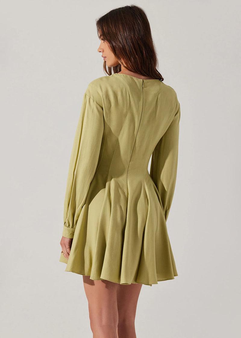 Elowyn Dress - Matcha