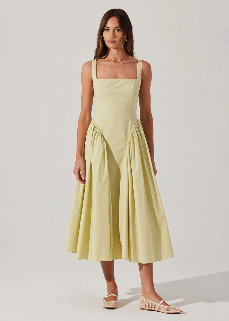 Vinya Dress - Pistachio