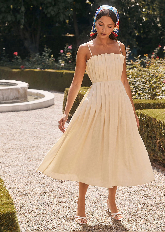 Sunny Dress - Soft Yellow