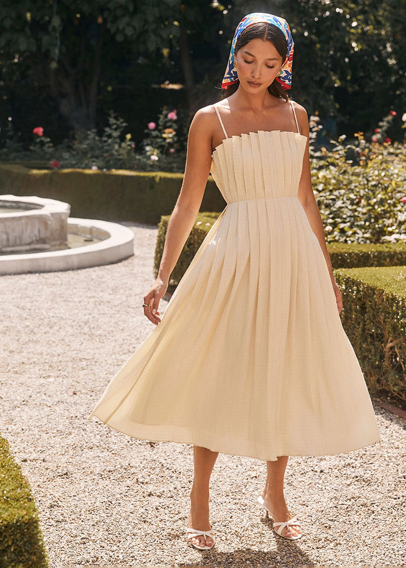 Sunny Dress - Soft Yellow