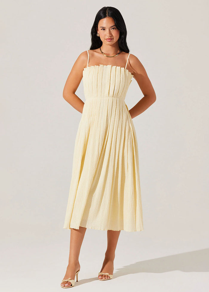 Sunny Dress - Soft Yellow