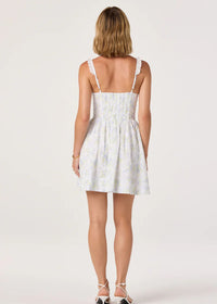 Charlotte Dress - Lilac White Floral