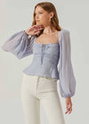 Roisin Top - Periwinkle