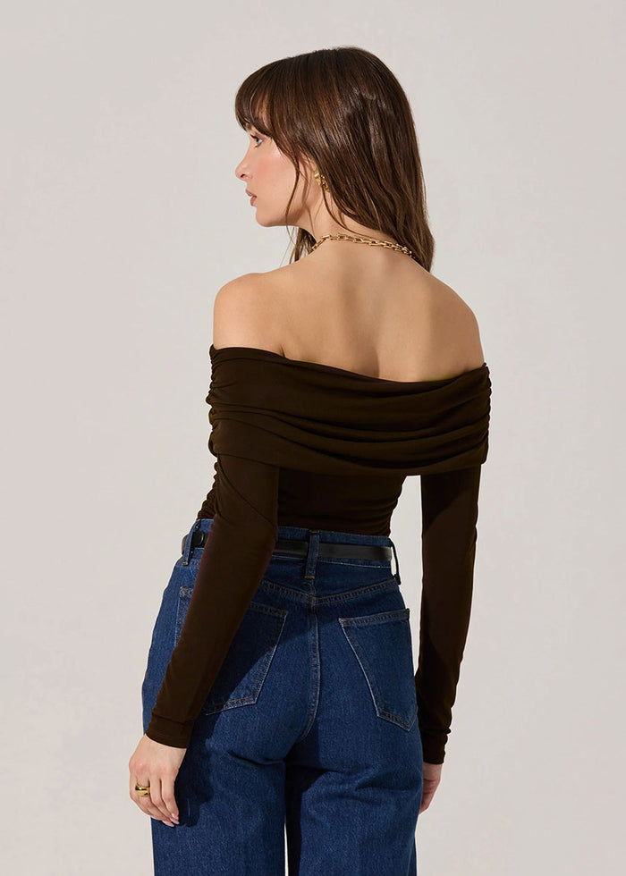 Datia Top - Brown