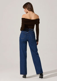 Datia Top - Brown