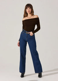 Datia Top - Brown