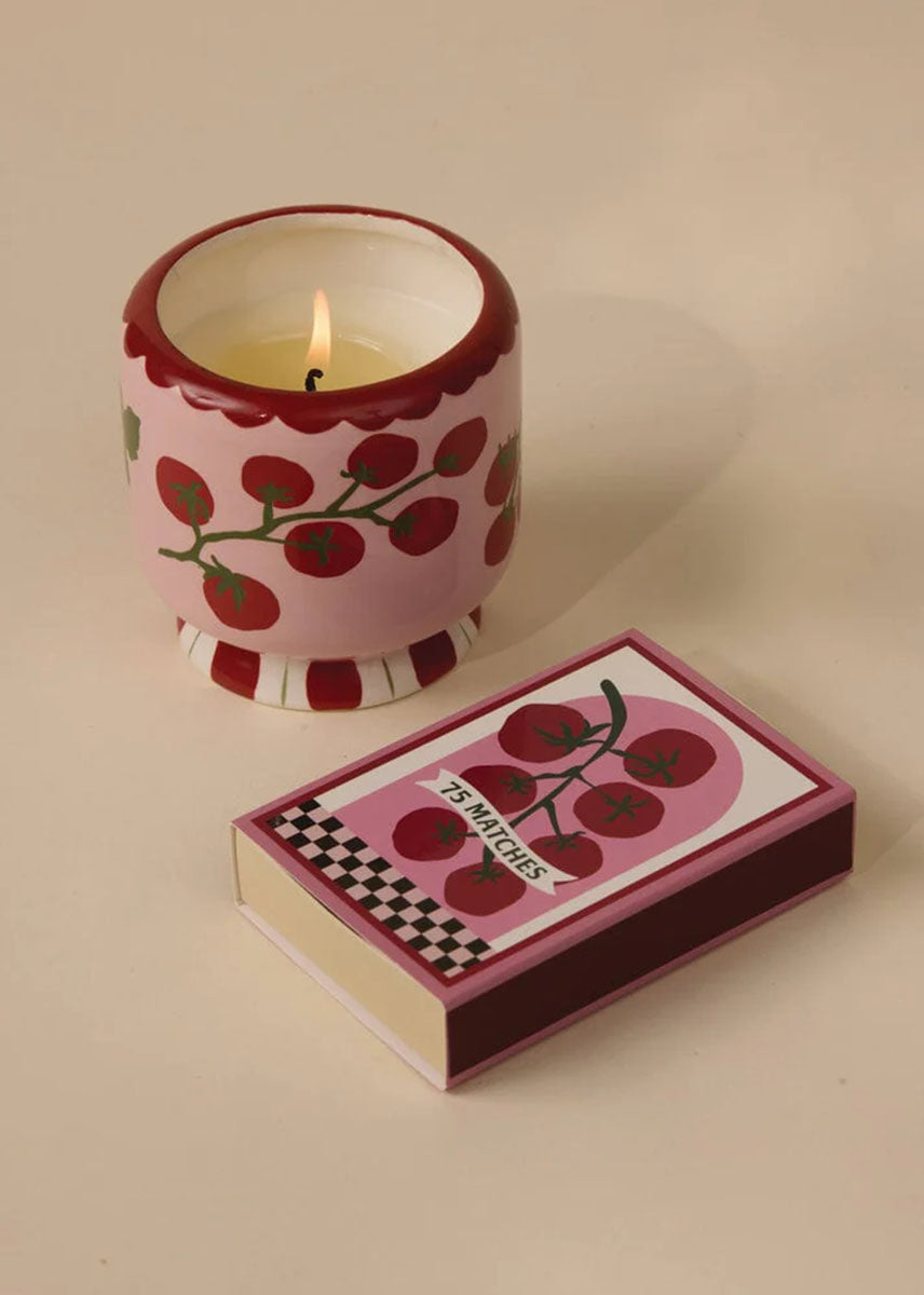 A Dopo Tomato Vine Candle - Heirloom Tomato - 8oz.