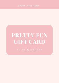 Digital Alice & Wonder Gift Card