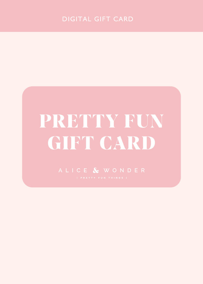 Digital Alice & Wonder Gift Card