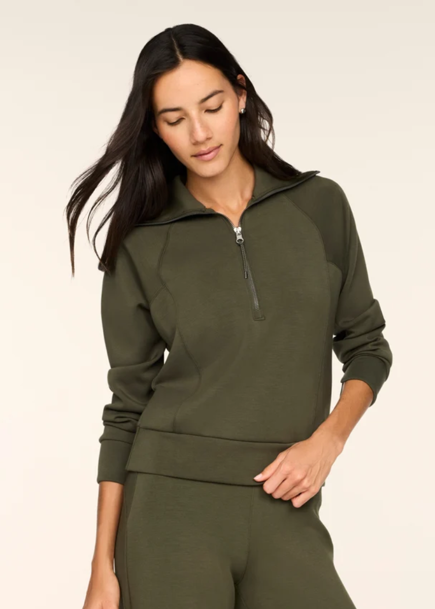 AirEssentials Half Zip - Monstera