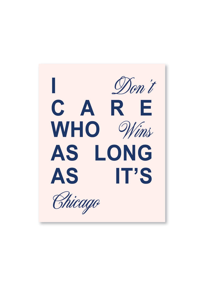 As Long As It's Chicago Sticker