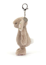 Blossom Beige Bunny Bag Charm - Petal