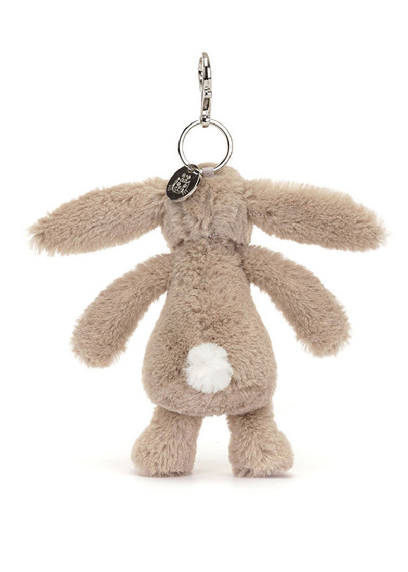 Blossom Beige Bunny Bag Charm - Petal