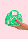 Mini Retro Basket - Green