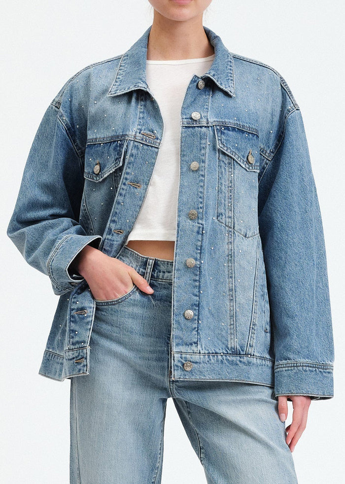 Beau Boyfriend Denim Jacket - Twinkle