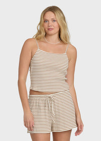 Easy Livin Cami - Brown Stone