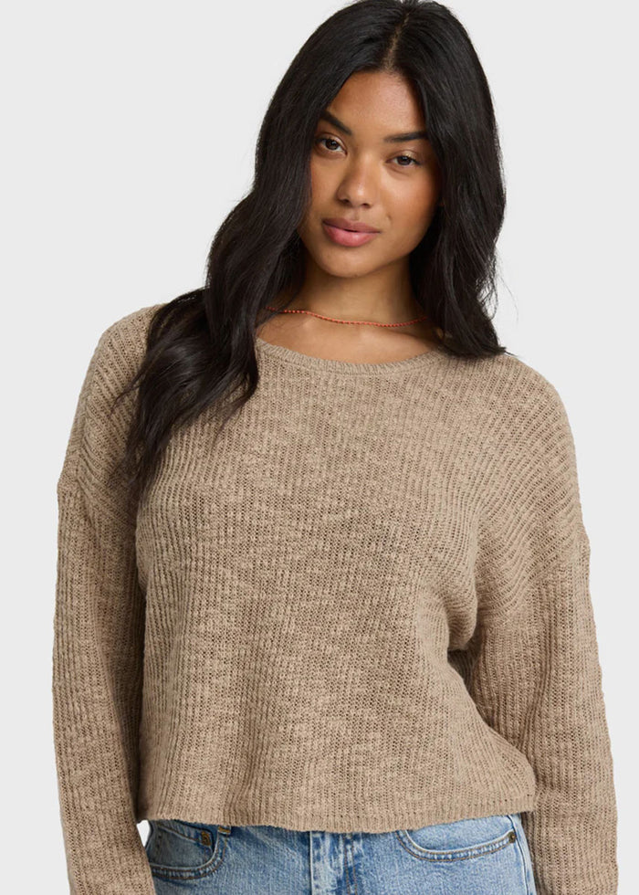 Daze Time Sweater - Oatmeal