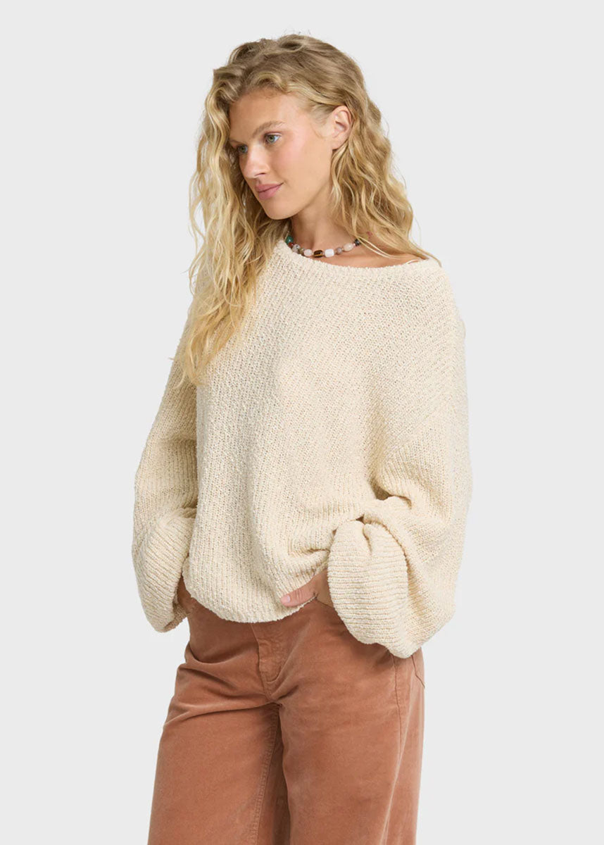 Open Air Sweater - White Cap