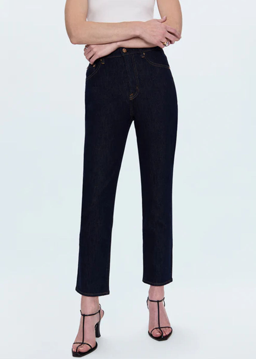 Bri Ankle High-Rise Slim Straight - Nightfall