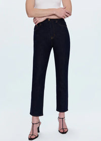 Bri Ankle High-Rise Slim Straight - Nightfall