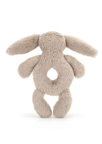 Bashful Beige Bunny Ring Rattle