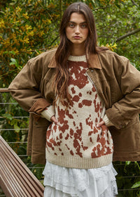 Field Collared Jacket - Olive Brown