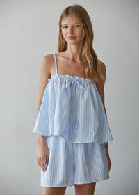 Bellise Top - Light Blue