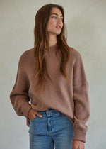 Riley Sweater - Mocha Brown