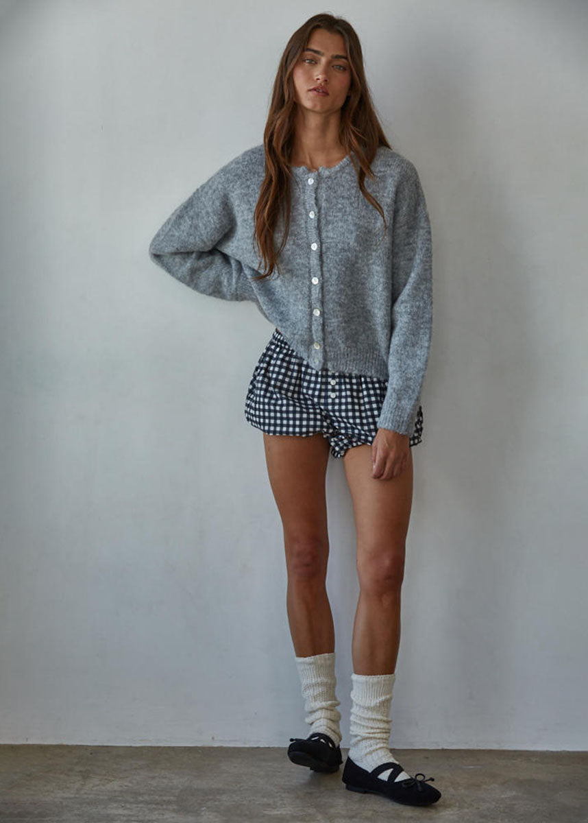 Lucas Cardigan - Heather Grey