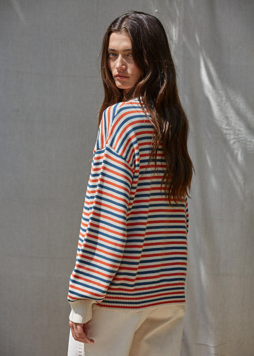 Reina Striped Sweater