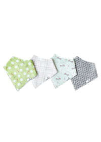 Bogey Bandana Bib Set - 4-Pack